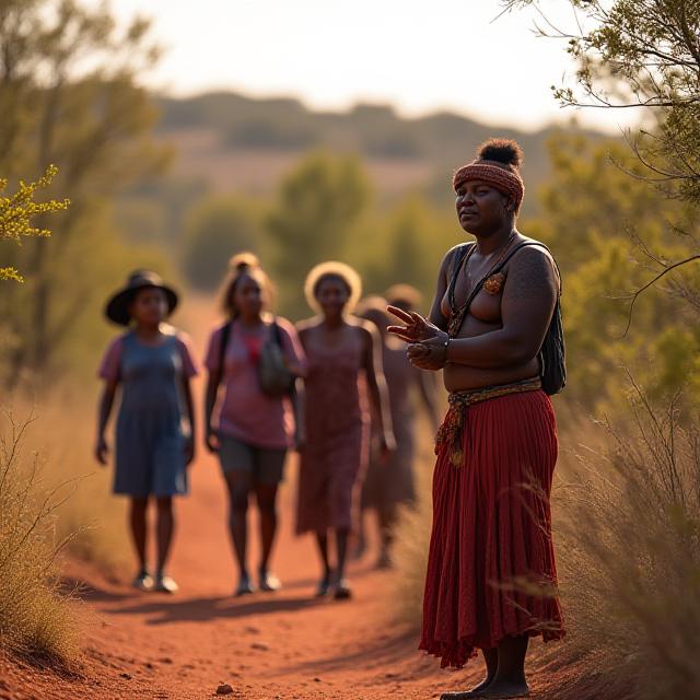 Indigenous cultural storytelling and heritage walk
